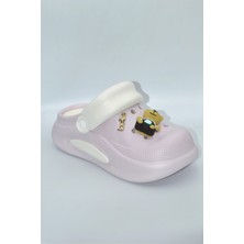 Shoemix Dolgu Taban Kadın Pudra Eva Terlik ( Bir Beden Büyük Alınız )