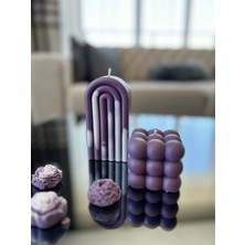 Gökkuşağı Bubble Mum/ Dekoratifmum
