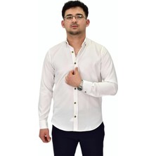 Erkek Likralı Spor Silim Fit Gömlek BGL-ST04326