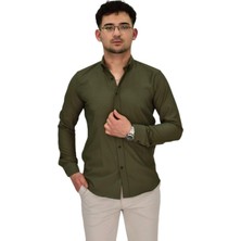 Erkek Likralı Spor Silim Fit Gömlek BGL-ST04326
