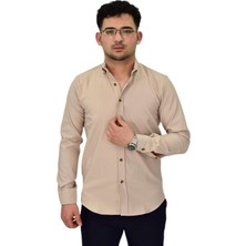 Erkek Likralı Spor Silim Fit Gömlek BGL-ST04326