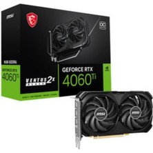 Geforce 8gb RTX4060TI Ventus Gddr6 128 Bit 2x Black 8g Oc HDMI 3xdp DX12 Pcıe 4.0 X16