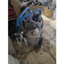 Kutluk Mavi Çift Sağım Tek Güğüm Süt Sağım Makinesi 40 Litre (Yağsız)
