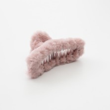 SP ACCESSORİES Lila Peluş Mandallı Toka