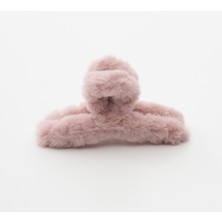 SP ACCESSORİES Lila Peluş Mandallı Toka