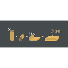 Lateksan Doğal Pad 7  cm . Lateks Yatak Pedi