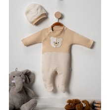 Annora Baby Ayıcık Erkek Bebek Tulumu