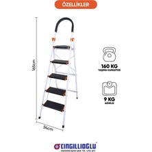 Cıngıllıoğlu CA-155 Hauslife 5 Basamaklı Ev ve İş Merdiveni
