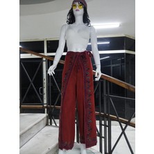 Otantik Nakış Işlemeli Harem Şalvar Bulmaca PANTOLON(104 Cm)