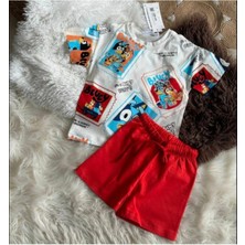 Bluey Karakterli Şortlu Takım