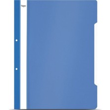 Noki Mavi Plastik Telli Dosya 50'li Paket Kullanım Kolaylığı Sağlayan Özellikler