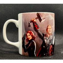 CNR Design Marvel Baskılı Tasarımlı Kupa Bardak
