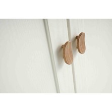 Pema home masal %100 mdf Membran 4 Kapaklı Dolap gardırop