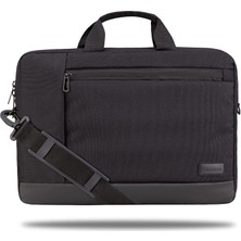 TL5000 Workout 15.6" Su Geçirmez Kumaş ,macbook Mac Air, Notebook, Laptop El Çantası-Siyah