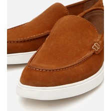 Hotiç 02AYH305500A370 ERKEK Süet Deri Taba Loafer