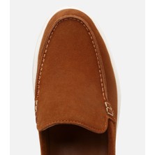 Hotiç 02AYH305500A370 ERKEK Süet Deri Taba Loafer