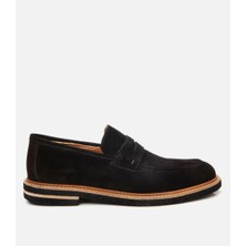 Hotiç 02AYH304680A100 ERKEK Süet Deri Siyah Hafif Tabanlı Loafer