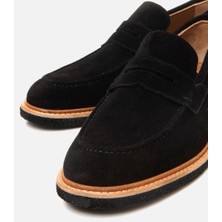 Hotiç 02AYH304680A100 ERKEK Süet Deri Siyah Hafif Tabanlı Loafer