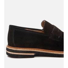 Hotiç 02AYH304680A100 ERKEK Süet Deri Siyah Hafif Tabanlı Loafer