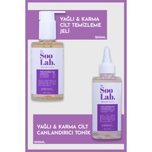 The Soo Lab Yağlı ve Karma Ciltler İçin Temizleme Jeli ve Tonik | Allantoin, Salicylic Acid, Panthenol | 200 ml
