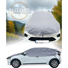 AUTOES Fiat Punto Evo 2014 Pratik Vinleks Yarım Oto Brandası Lüx Kalite Kalın