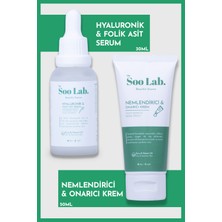 The Soo Lab Nemlendirici ve Onarıcı Bakım Kremi ve Serum | Panthenol, Allantoin, Ceramid, Peptide, Hyaluronic Acid