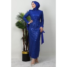 Giza Store Sena Pullu Elbise Saks