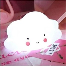 Sevimli Bulut Şeklinde LED Dekoratif Gece Lambası Aydınlatma