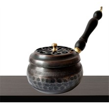 Gaziantep El Işçiliği Dövme Bakır Tütsülük & Buhurdanlık Bakır Gezdirme Tütsülük