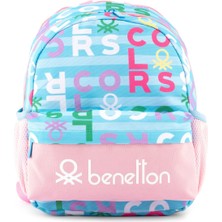 Unıted Colors Of Benetton Harf Baskılı Kız Çocuk Anaokul Çantası 13137