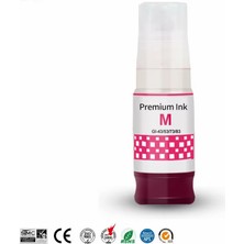 Oratek Canon Gı-43 M Kırmızı G540 / G640 Ithal Muadil Mürekkep - Kırmızı 70 ml