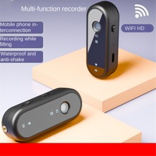 Steldalar Hd Cep Aksiyon Kamerası Rıde Wifi Mini Spor Kamerası Kask Seyahat Bisiklet Sürücüsü Için Su Geçirmez Kılıflı Sarsıntı Önleyici (Yurt Dışından)