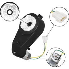 Steldalar 2 Adet Çocuk Araba Şanzıman 550 12V Motor 40000RPM Elektrik Motoru Şanzıman Yüksek Hızlı RS550 Dc Motor Eşleşmesi (Yurt Dışından)