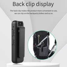 Spibicyy HD1080P Kızılötesi Gece Görüş Mini Kaydedici Kamera Giyilebilir Kamera Araba Dvr Ev Evcil Hayvan Kamerası Açık Vücut Kamerası (Yurt Dışından)