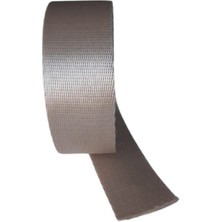 Dar Dokuma Krem Polipropilen Kolon Kayış - 4 cm x 5 mt