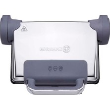 Korkmaz A814 Tostema Midi Inox-Gri Tost Makinesi