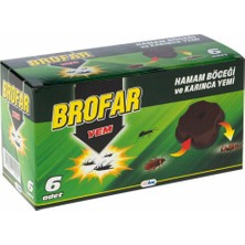 Brofar Hamam Böceği ve Karınca Yemi 6'lı Böcek Yemi