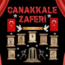 Çanakkale Zaferi Sahne Süsü Büyük Ölçü Pano Süsü