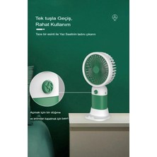 Şarjlı Masa Üstü  ve El Fan Taşınabilir Şarj Edilebilir Serinletici Mini Fan