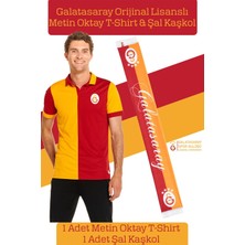 Galatasaray Orijinal Lisanslı Match Day T-Shirt + Şal Kaşkol Hediyelik Set