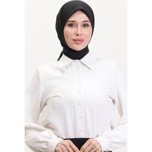 Sefa Merve Candyy Soft Eşarp 19097-01 Siyah