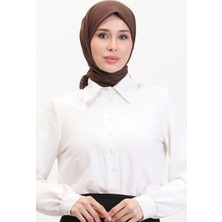 Sefa Merve Candyy Soft Eşarp 19097-18 Acı Kahve