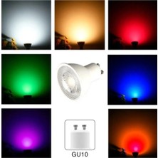 Cata CT-4215 M Spot LED Ampul 7W GU10 Duy Mavi (10 Adet)