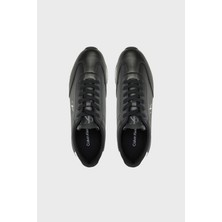 Calvin Klein Deri Logolu Sneaker Ayakkabı YM0YM011870GN Erkek Ayakkabı YM0YM01187 0gn
