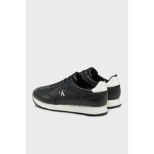 Calvin Klein Deri Logolu Sneaker Ayakkabı YM0YM011870GN Erkek Ayakkabı YM0YM01187 0gn