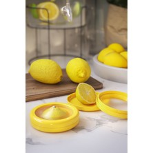 3'lü Freshcap Meyve, Sebze, Soğan, Limon ve Domates Esnek Silikonlu Vakumlu Saklama Kabı