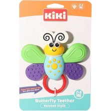 Twox Çocuk AE-2201 Kelebek Dişlik Çıngırak -Kiki