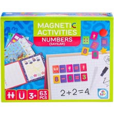 Twox Çocuk LC7980 Manyetik Aktivite Sayılar -Laçokids