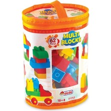 Twox Çocuk Dede Multi Bloklar 62 Parça