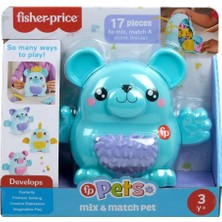 Twox Çocuk HXP18 Fisher-Price Karıştır ve Eşleştir Hayvan Dostları